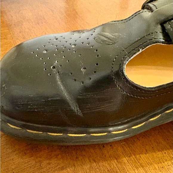 VINTAGE Women’s Dr. Martens The Original Black Leather Mary Janes in UK Size 7 - Picture 5 of 7